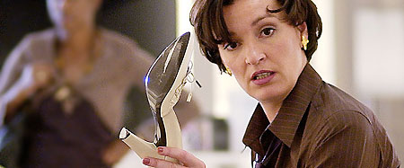 Daniela Nardini as Maya in 'Shiny Shiny Bright New Hole In My Heart'