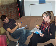 Jeff and Alice in rehearsal!