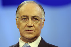Image: Leader of the Conservative Party, Michael Howard. Will he win women's votes?