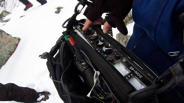 Camera and recording equipment