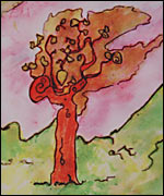 Sarah's Lemon Tree drawing