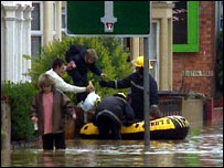 A rescue in Far Cotton, Northampton