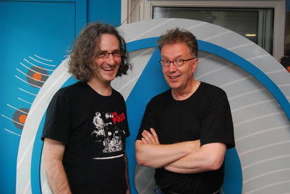 Tom with Steve Lawson