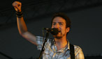 Frank Turner performs on the Introducing stage at Reading and Leeds 2009