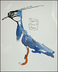 Painting by Vic Reeves