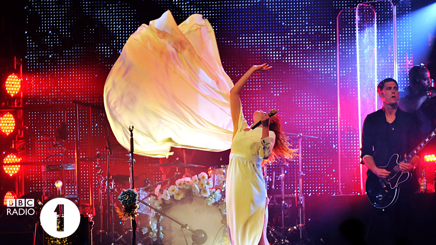 Florence & The Machine performing live at Radio 1's Big Weekend 2010