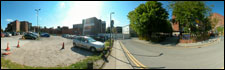 The site for the new Peters Lane area