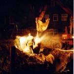 Lifting bomb from excavations