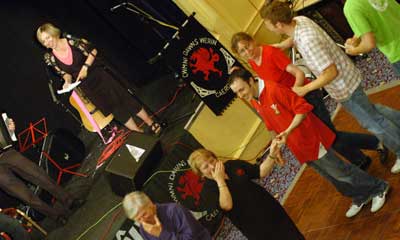 Lowri calls the wrong steps