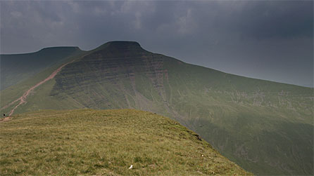 Pen y Fan in the Brecon Beacons.