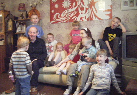 The Simpson family from East Kirbride