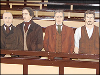 Tolpuddle men on trial in Dorchester's old court