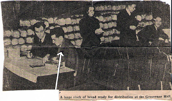 Newspaper cutting sent in by Jean Crawford of Australia