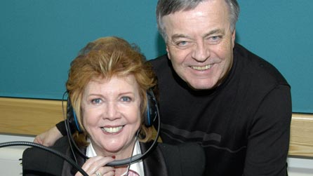 Cilla Black and Tony Blackburn