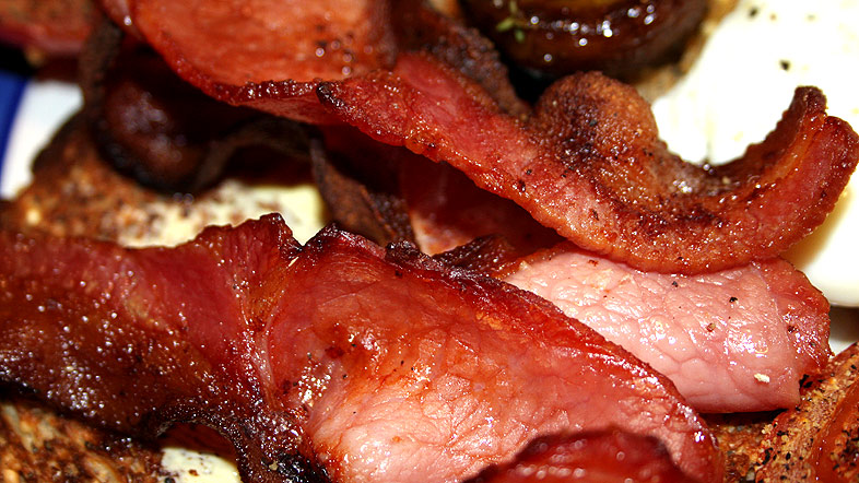 Photograph of a full English