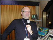 Jonathan Miles bingo calling