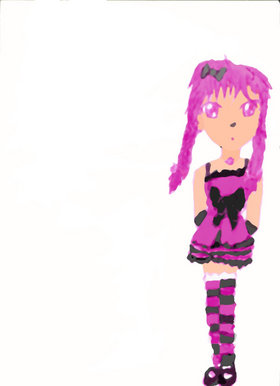 Pinky long stockings