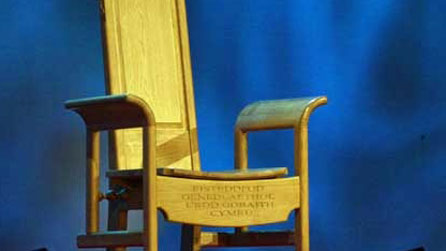 Cadair wag Eisteddfod 2009