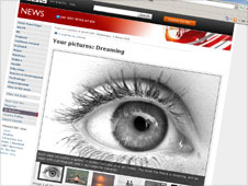 Screengrab of In Pictures webpage