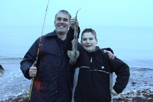 Gary and Lewis go fishing