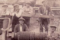 Hen lun o bwll glo Klondike