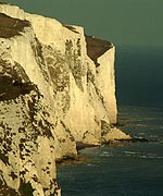 The cliffs at Dover