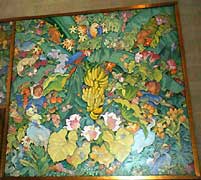 Detail from one of the Brangwyn Panels