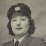 Rae in her Airwoman uniform