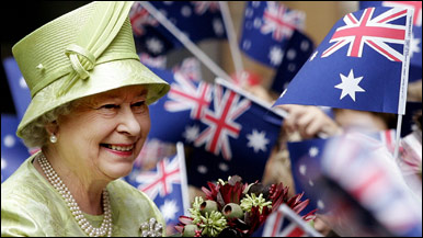 The Queen in Australia