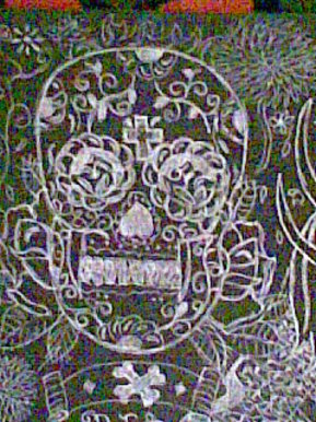 Cráneo del dia de los muertos