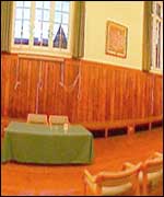 One of the classrooms in Rugby School 