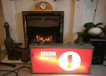 Radio 1 is roasting on an open fire