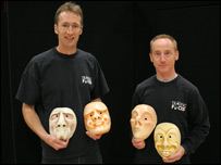 Tony Davies and Simon Hutchens from Trading Faces