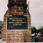 Royal Air Force memorial in French Village