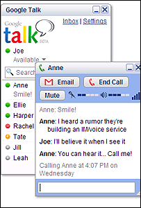 صفحه گوگل تاک