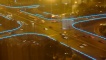 Nighttime traffic - Beijing.
