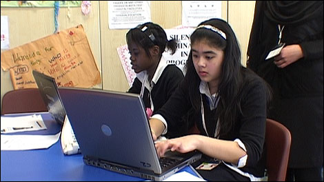 Bemrose School on BBC News School Report day 2009