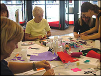 Everyone getting stuck in