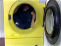 An image of the shocking stunt