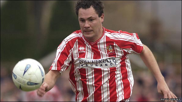 Julian Alsop played for Cheltenham from 2000-03