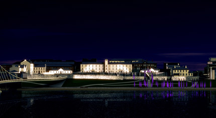 The "Mute Meadow" at night - artist's impression