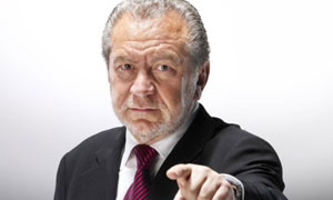 Sir Alan Sugar in The Apprentice