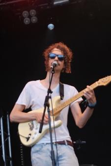 Darwin Deez at Jersey Live 2010