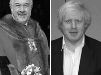 Ian Luder & Boris Johnson