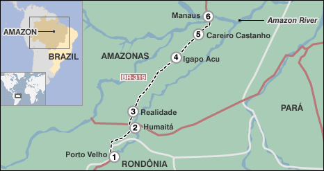 Amazon Road map