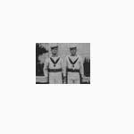 Chris Tindall and shipmate