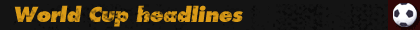 World Cup headlines