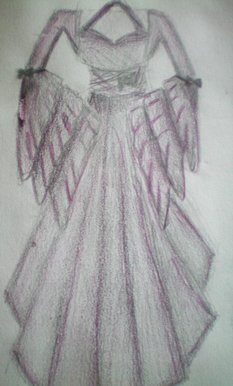 Prom dress in colour