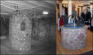 The well before and after