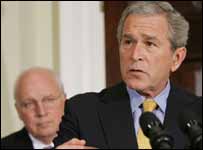Başkan Bush ve Yardımcısı Cheney